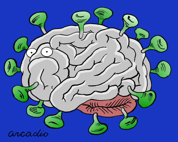 Coronavirus in mind. by Arcadio Esquivel, Costa Rica